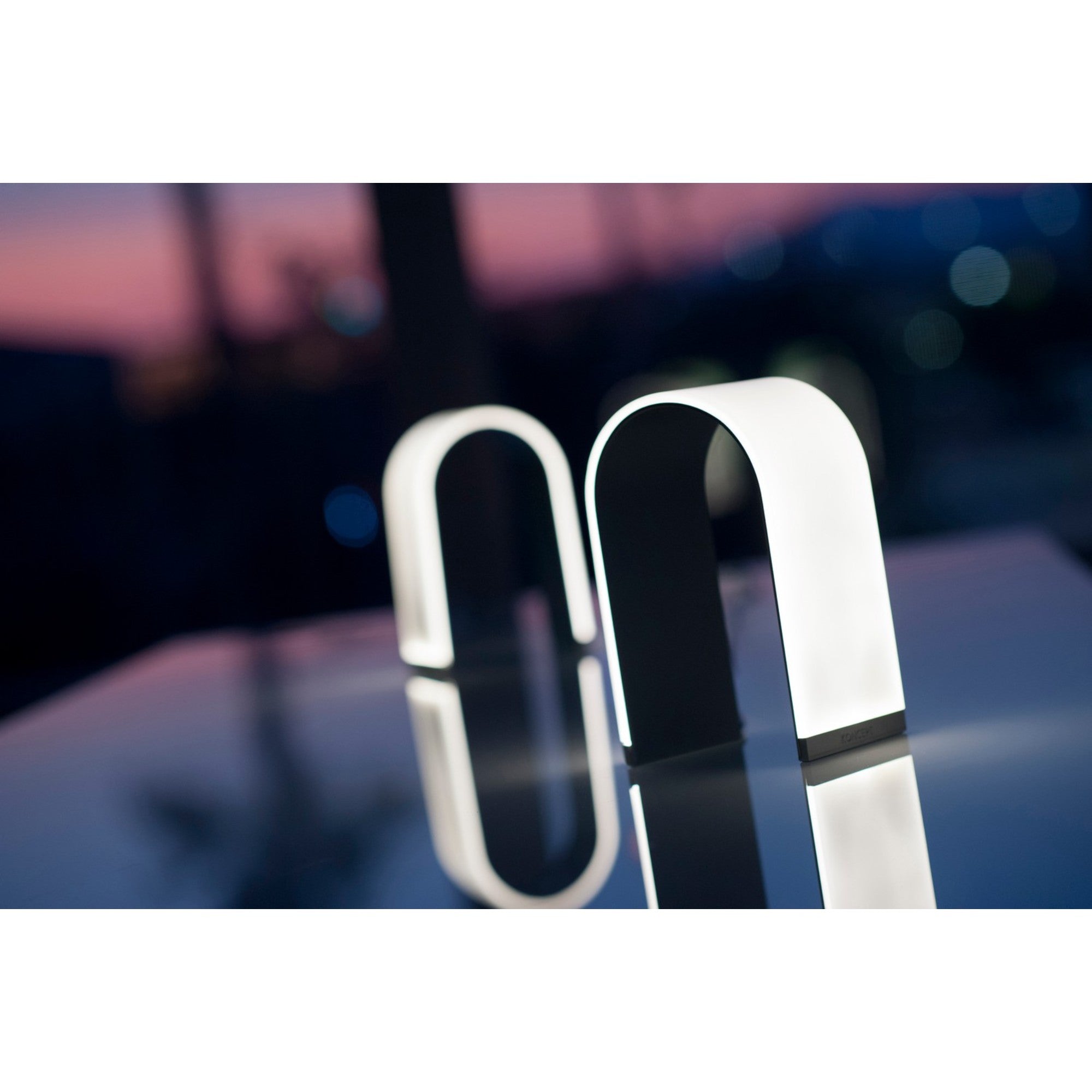 Mr. n Silver Transitional LED Desk Lamp with USB Port - Bees Lighting