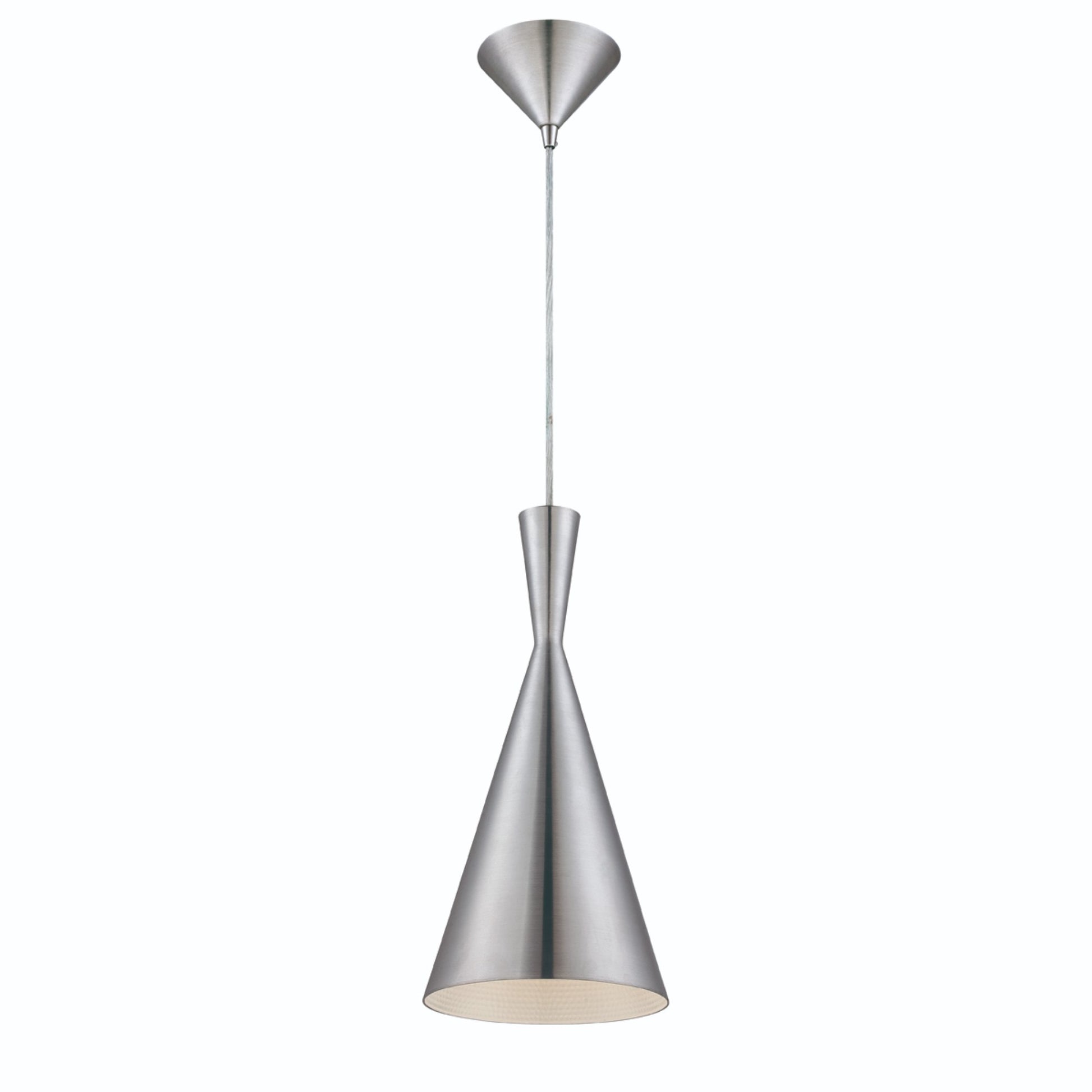 Bronx 16" Pendant, Brushed Nickel Finish - Bees Lighting