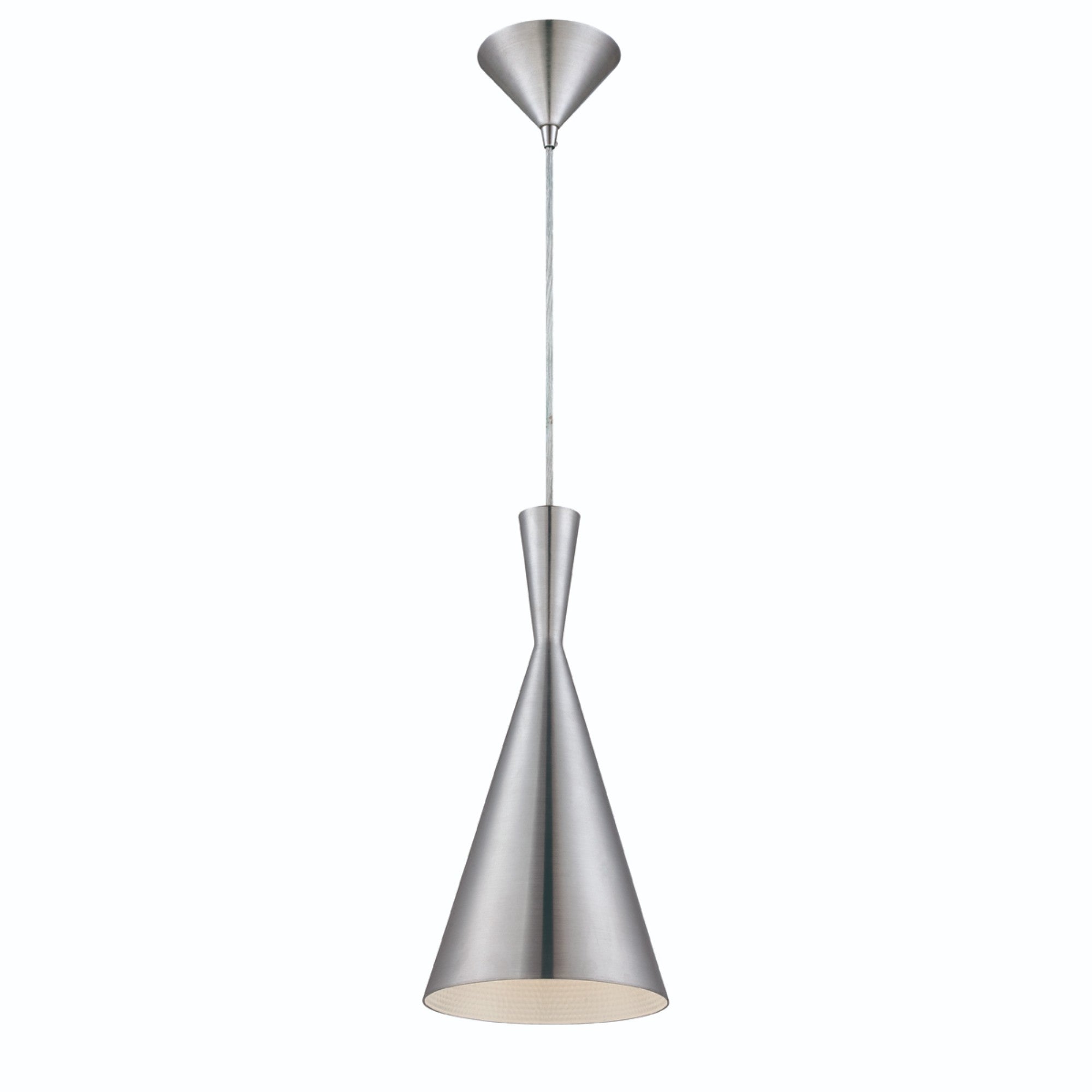Bronx 16" Pendant, Brushed Nickel Finish - Bees Lighting