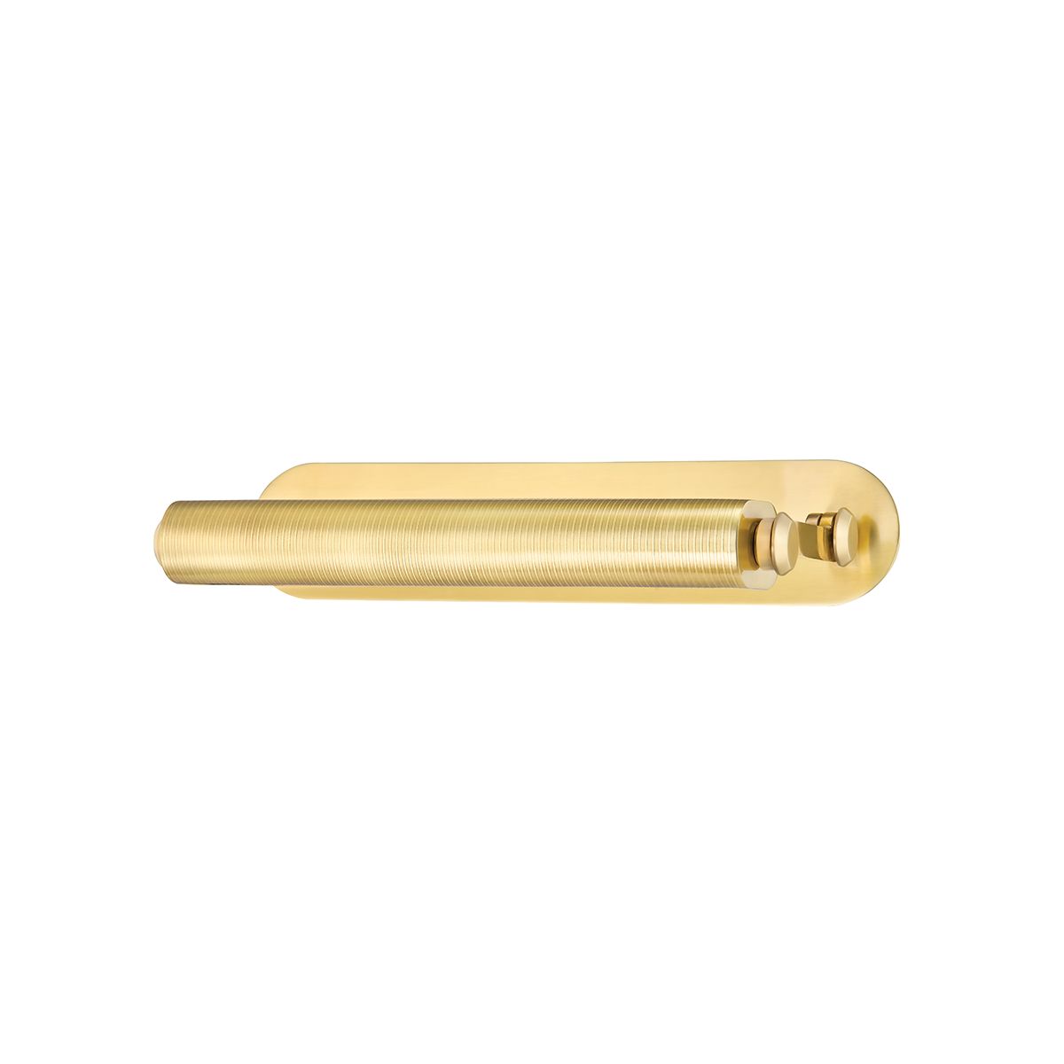Stockport 17 in. LED Picture Light Aged Brass finish - Bees Lighting