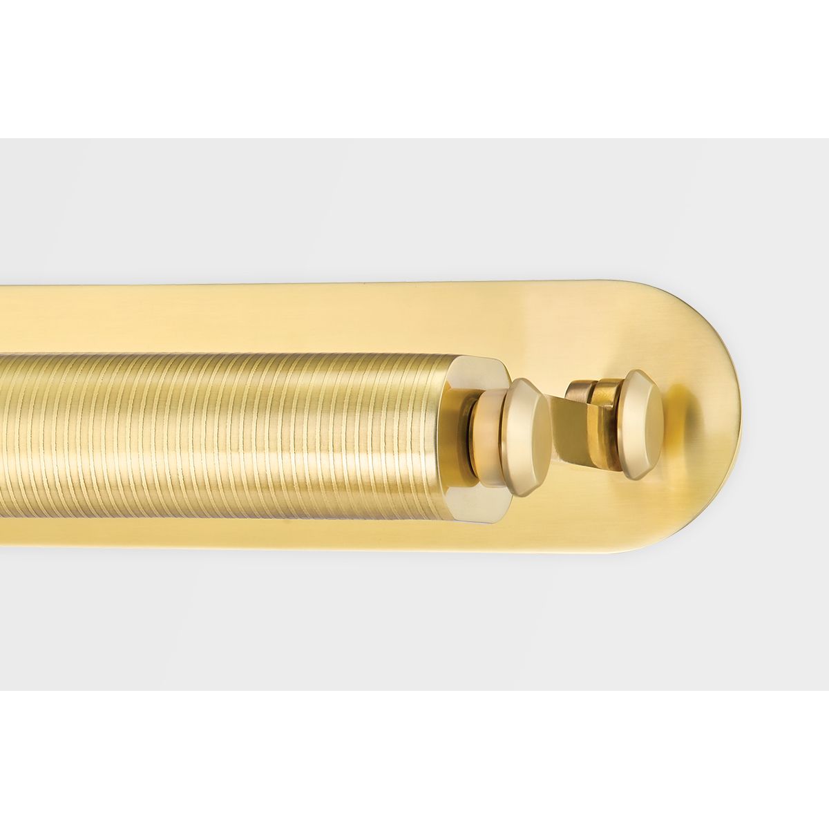 Stockport 24 in. Picture Light Aged Brass finish - Bees Lighting