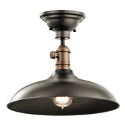 Cobson Convertible Pendant/Semi flush Mount Light Bronze - Bees Lighting