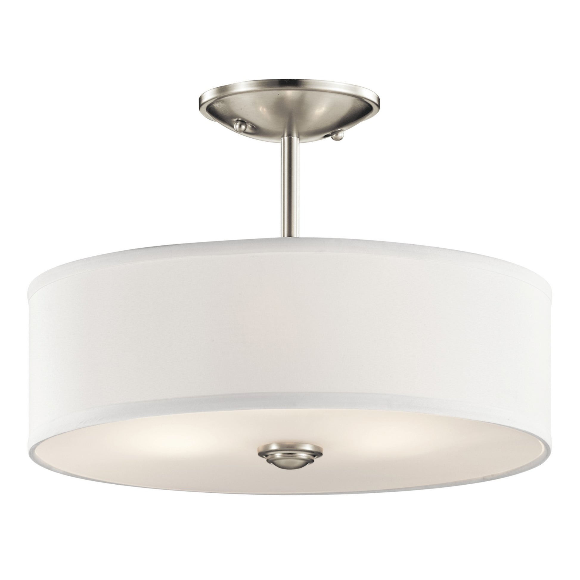 Shailene Round Semi Flush Ceiling Light - Bees Lighting