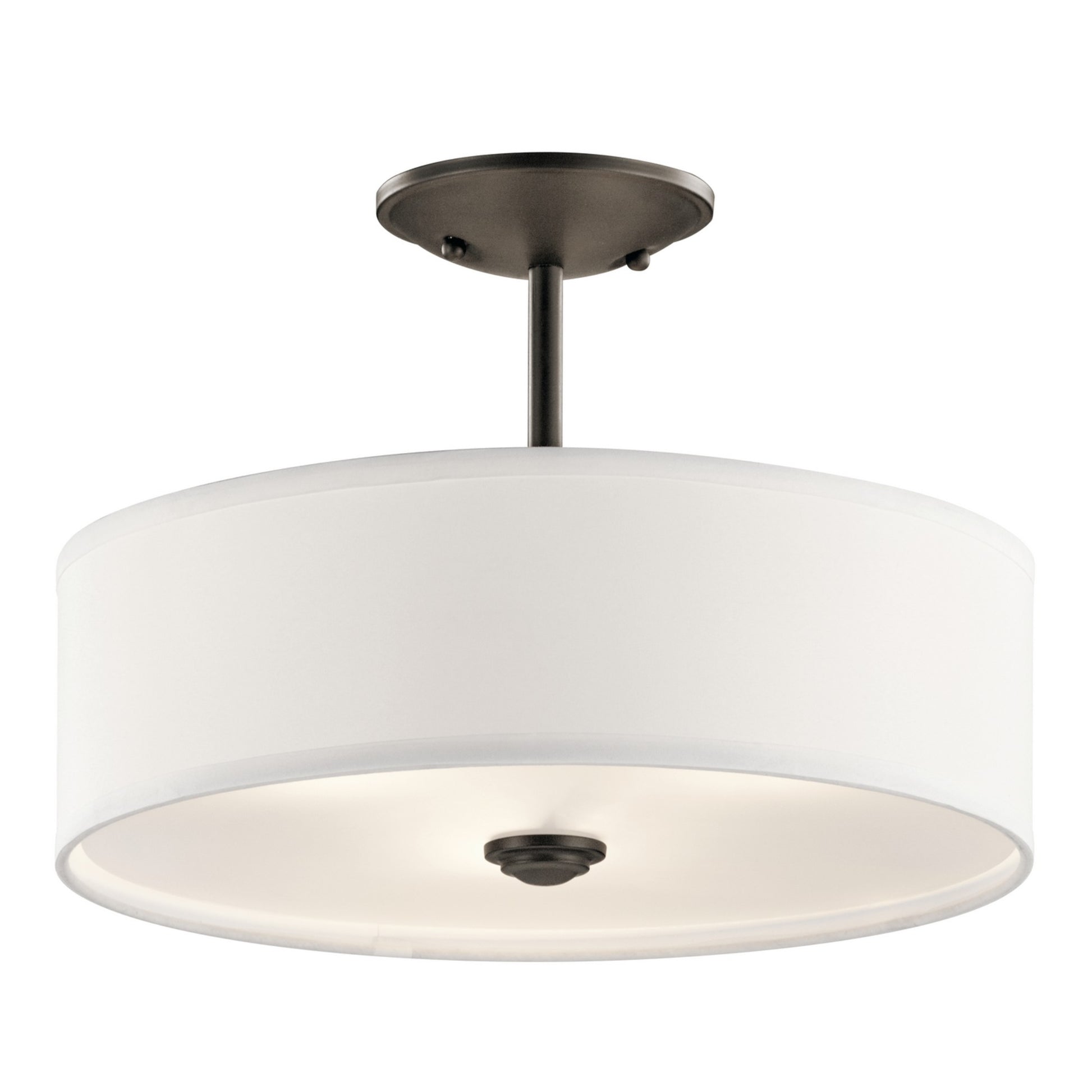 Shailene Round Semi Flush Ceiling Light - Bees Lighting