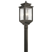 Wiscombe Park 23" 4-Light Outdoor Post Light, Olde Bronze Finish - Bees Lighting