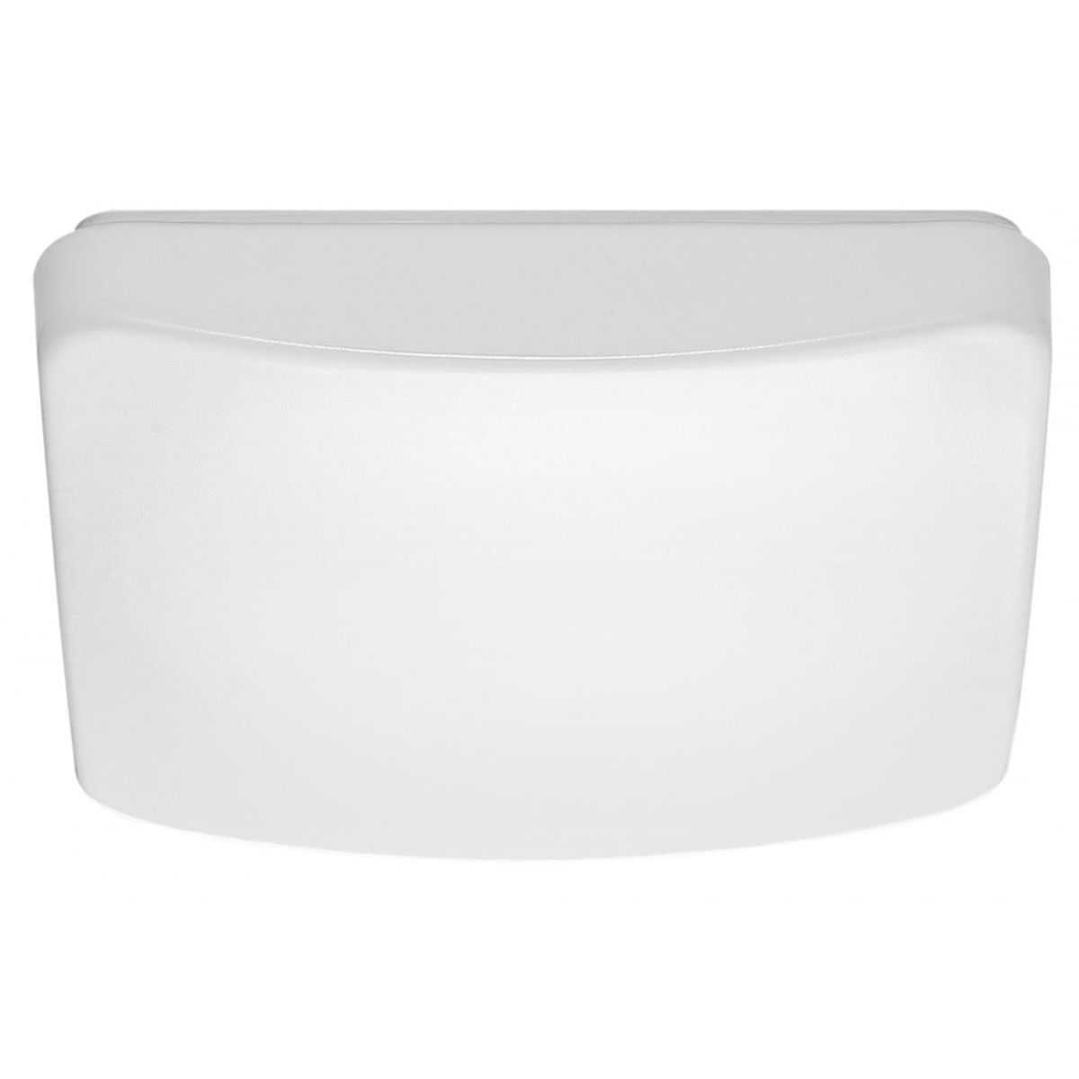 LED Flush Mount Light Selectable CCT White finish with ON/OFF microwave sensor - Bees Lighting