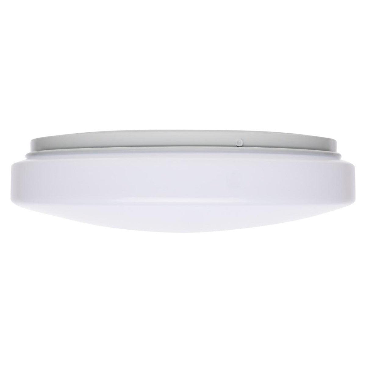 Cloud LED Flush Mount Light Selectable CCT 120 White Finish