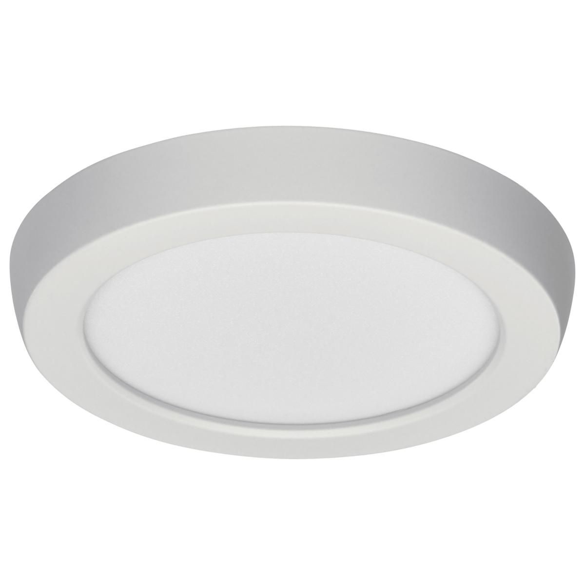 Blink 5 in. LED Round Disk Light 9W Selectable CCT White Finish - Bees Lighting