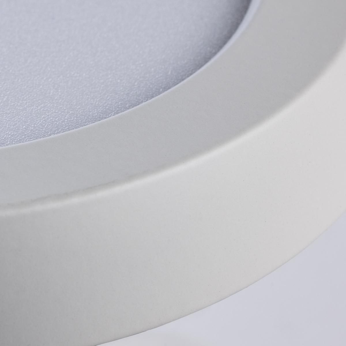 Blink 5 in. LED Round Disk Light 9W Selectable CCT White Finish - Bees Lighting