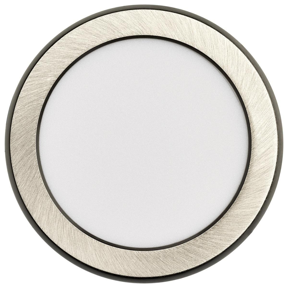 Blink 5 in. LED Round Disk Light 9W Selectable CCT Brushed Nickel Finish - Bees Lighting
