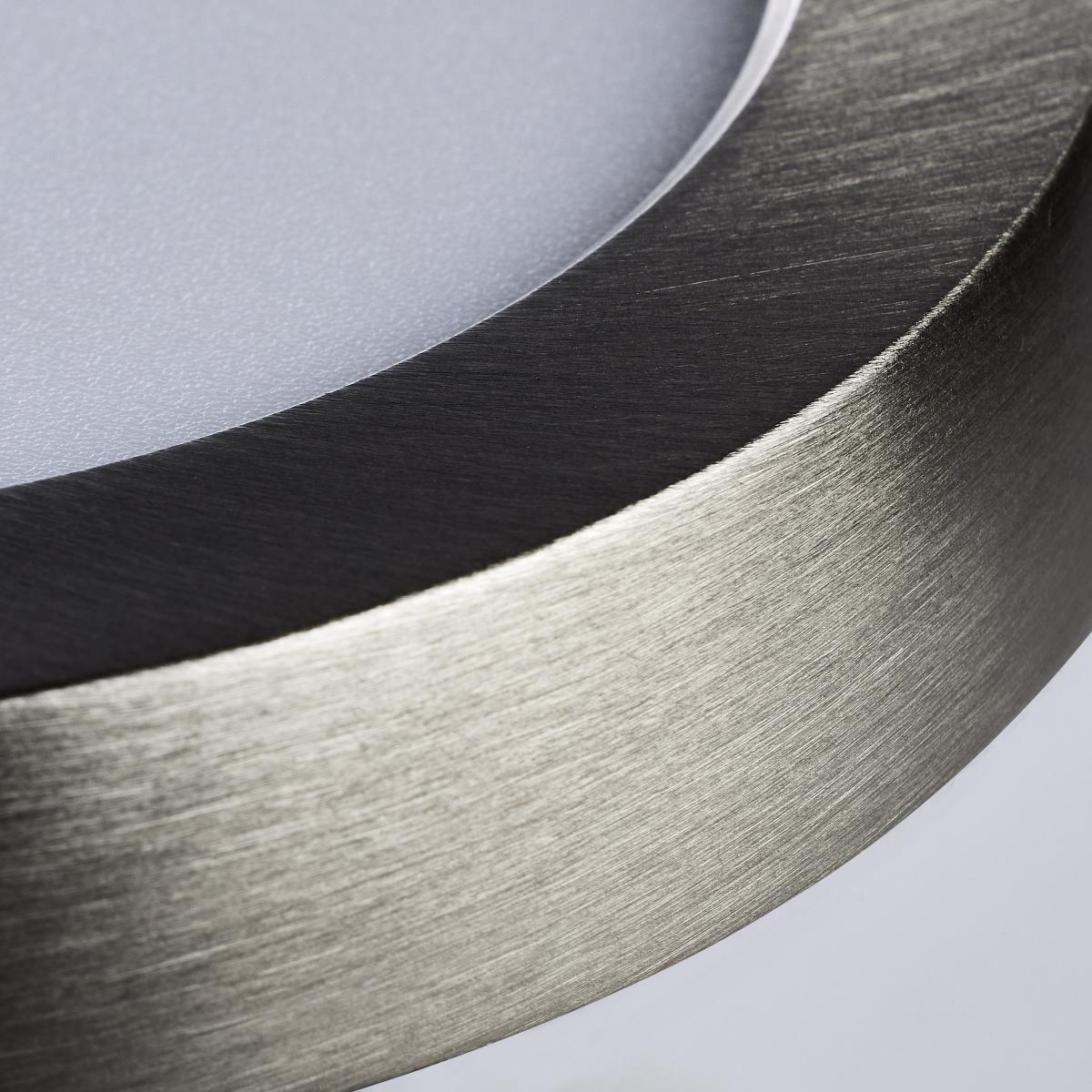 Blink 5 in. LED Round Disk Light 9W Selectable CCT Brushed Nickel Finish - Bees Lighting