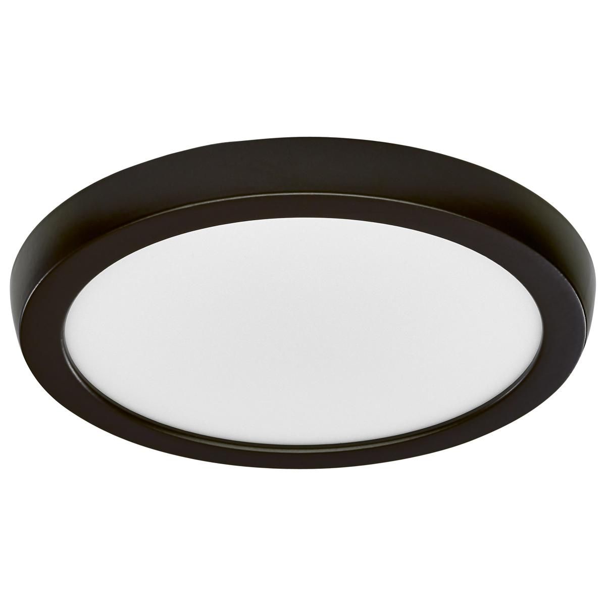 Blink 7 in. LED Round Disk Light 11W Selectable CCT Bronze Finish - Bees Lighting