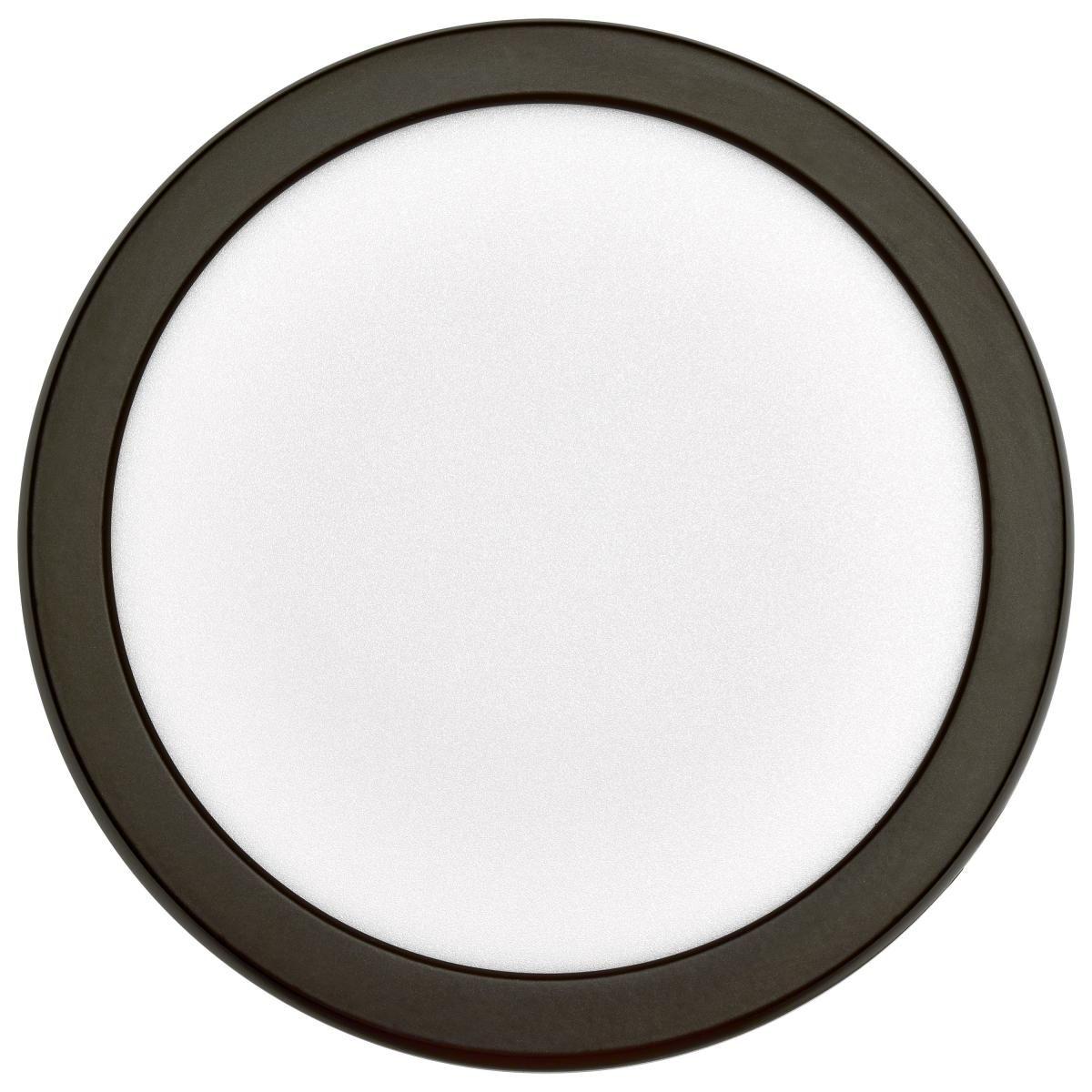 Blink 7 in. LED Round Disk Light 11W Selectable CCT Bronze Finish - Bees Lighting