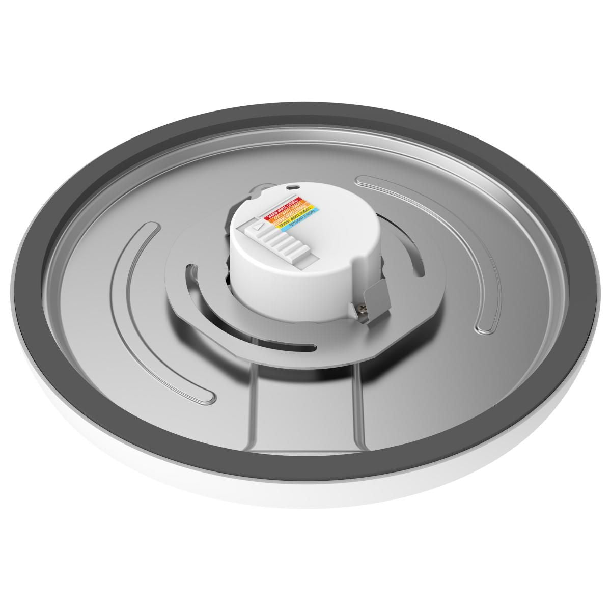 Blink 9 in. LED Round Disk Light 13W Selectable CCT White Finish - Bees Lighting
