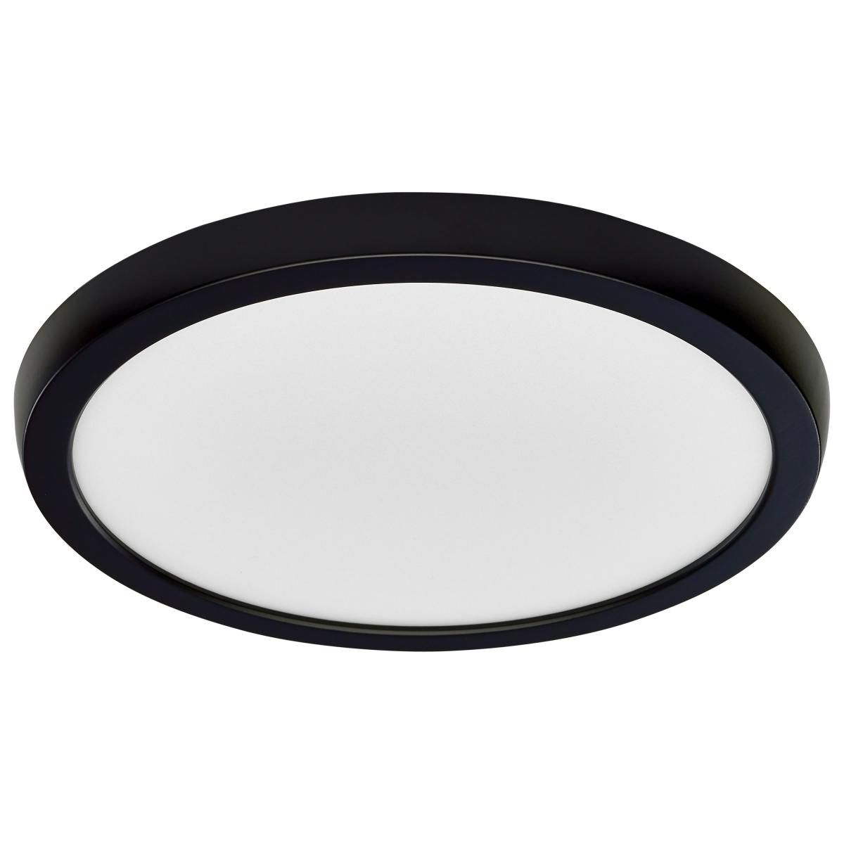 Blink 9 in. LED Round Disk Light 13W Selectable CCT Black Finish - Bees Lighting