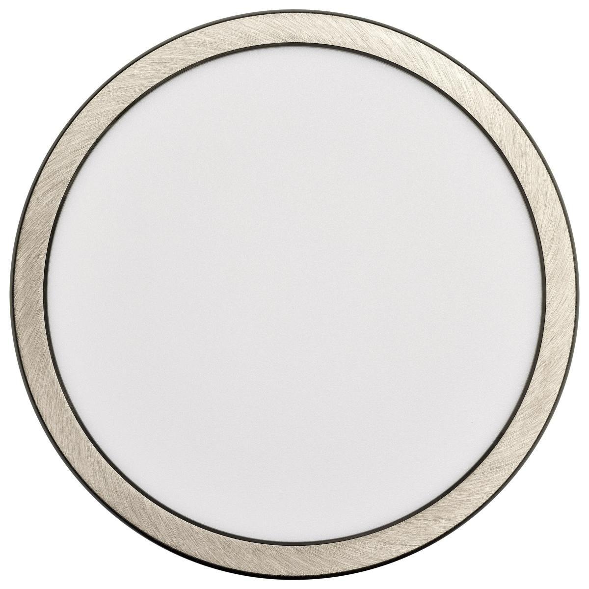 Blink 9 in. LED Round Disk Light 13W Selectable CCT Brushed Nickel Finish - Bees Lighting