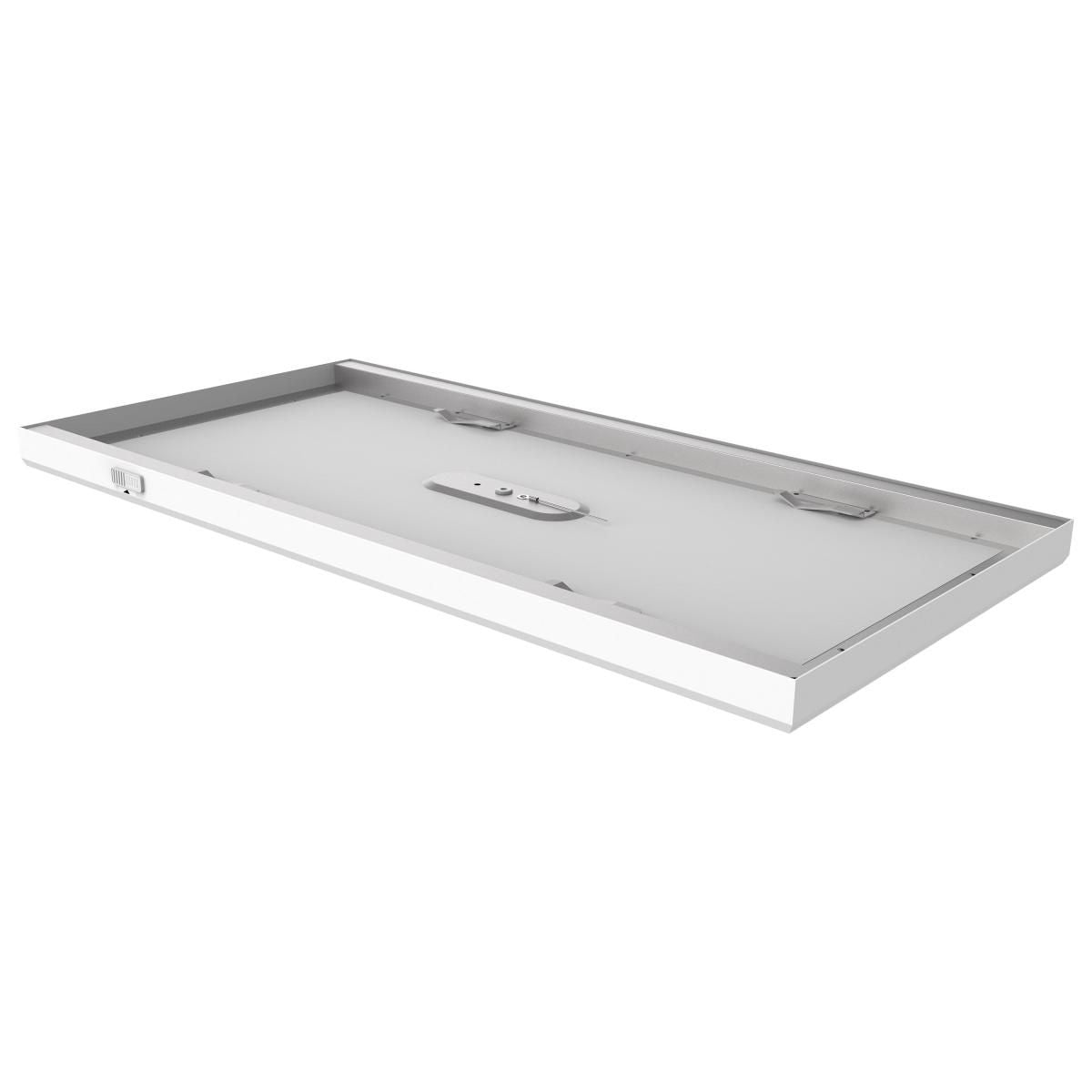 Blink Pro Plus 24 in. LED Rectangular Disk Light 24W Selectable CCT White Finish - Bees Lighting
