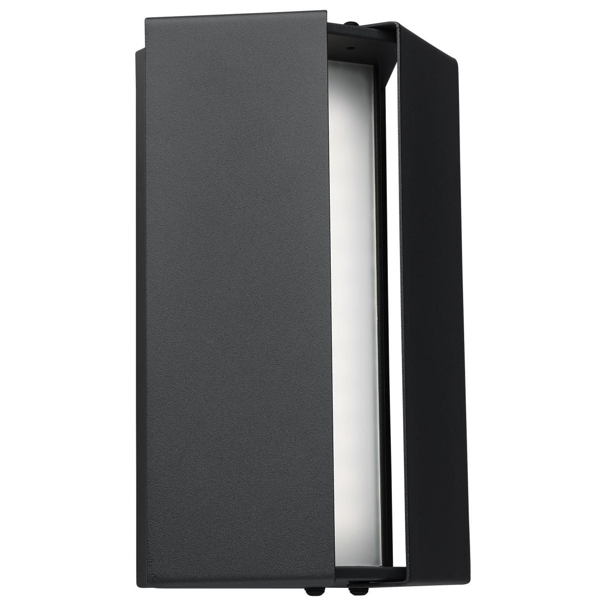 Peak 9" LED Wall Sconce, Selectable CCT, Matte Black Finish - Bees Lighting