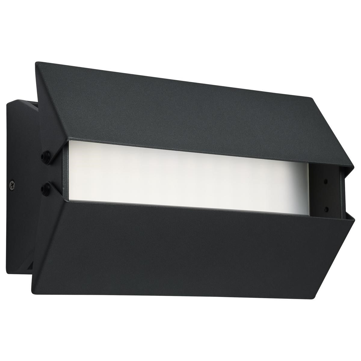 Peak 9" LED Wall Sconce, Selectable CCT, Matte Black Finish - Bees Lighting