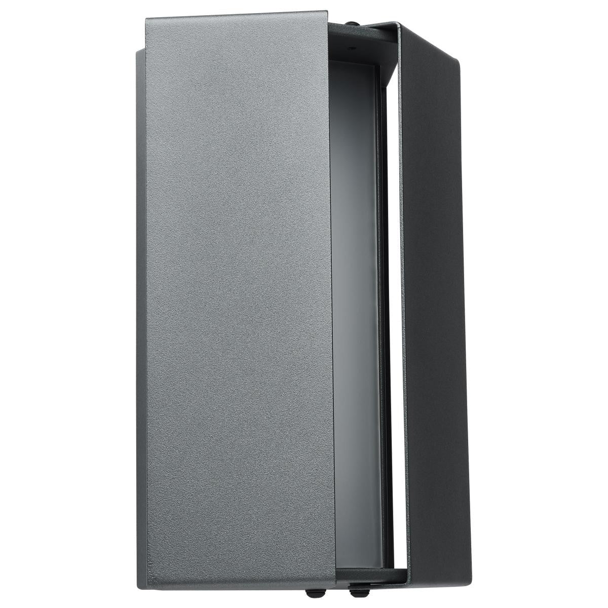 Peak 9" LED Wall Sconce, Selectable CCT, Matte Gray Finish - Bees Lighting