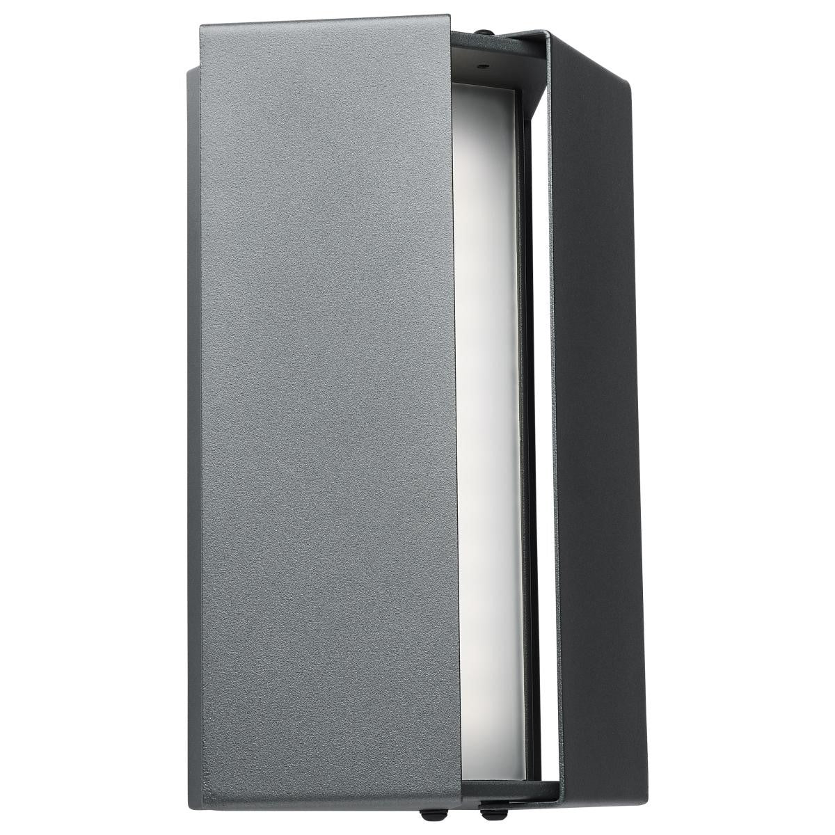 Peak 9" LED Wall Sconce, Selectable CCT, Matte Gray Finish - Bees Lighting