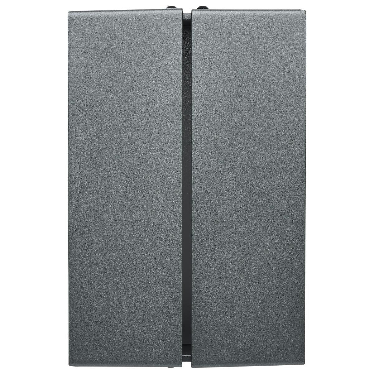 Peak 9" LED Wall Sconce, Selectable CCT, Matte Gray Finish - Bees Lighting