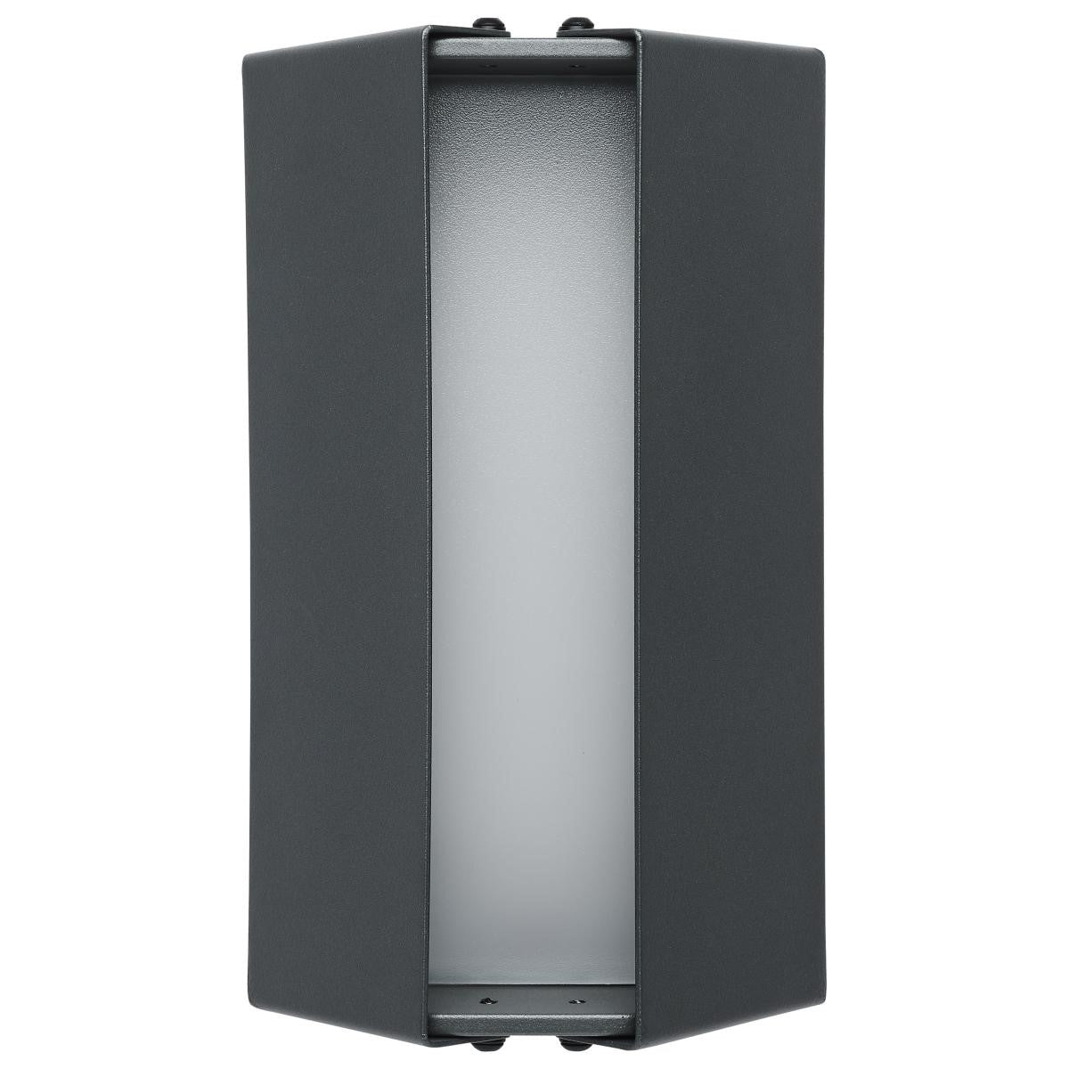 Peak 9" LED Wall Sconce, Selectable CCT, Matte Gray Finish - Bees Lighting