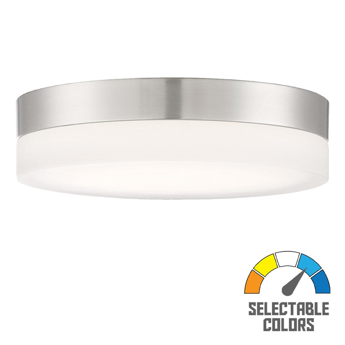 PI 11 Inch LED Flush Mount Light Selectable CCT 120V