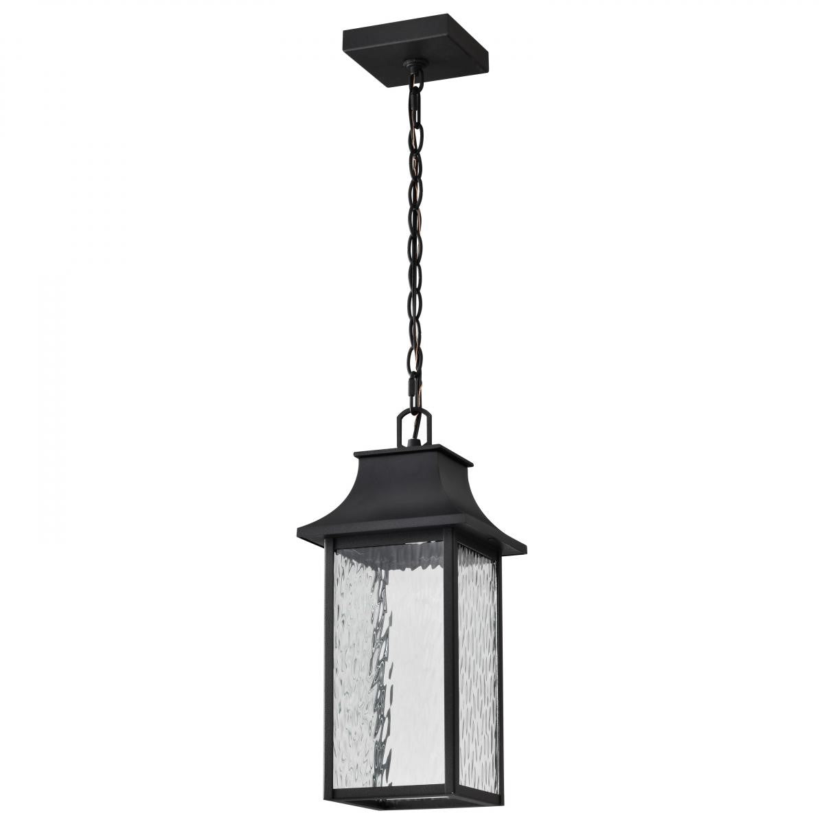 Austen Starfish 17" Smart LED Outdoor Hanging Light, RGBTW, Matte Black Finish - Bees Lighting