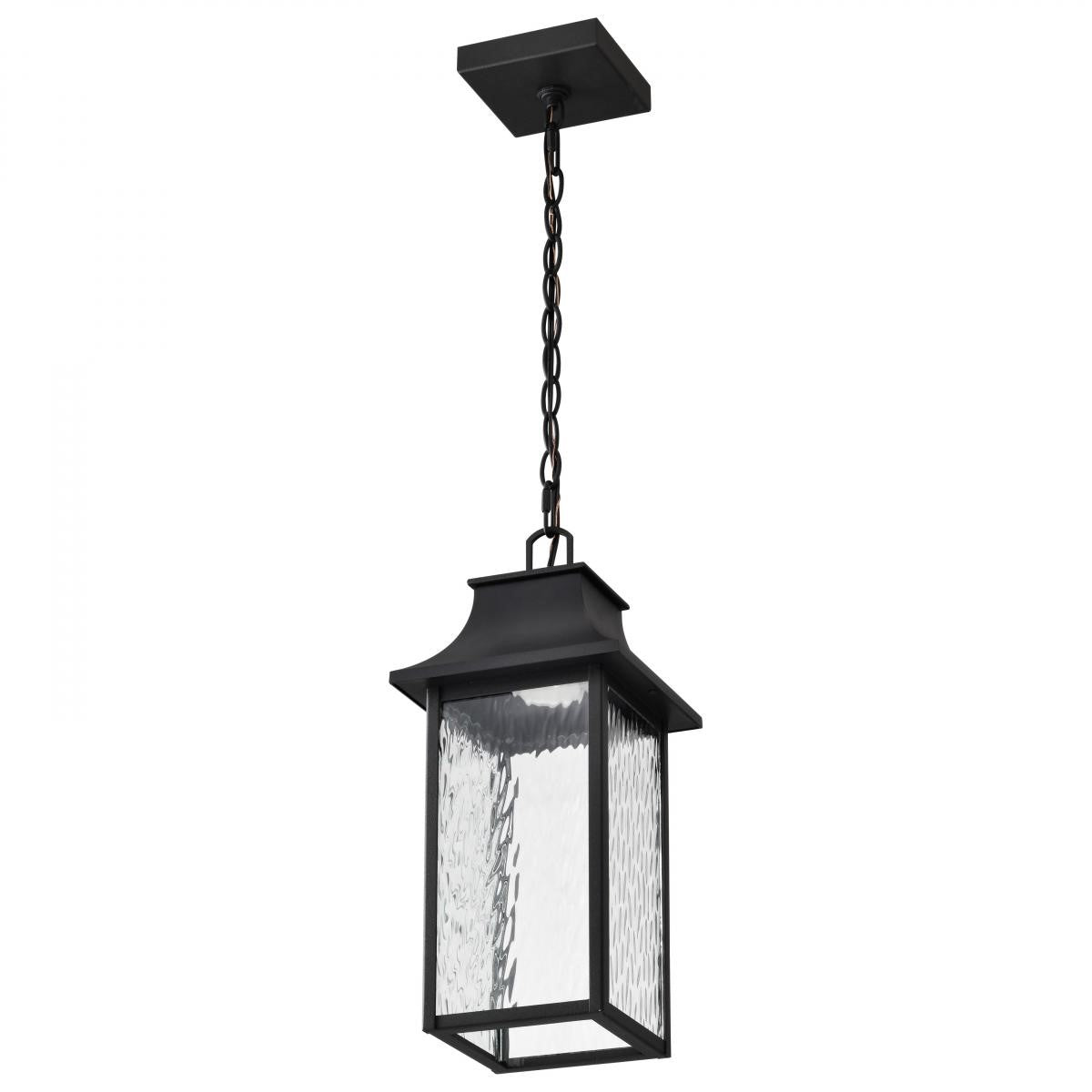 Austen Starfish 17" Smart LED Outdoor Hanging Light, RGBTW, Matte Black Finish - Bees Lighting