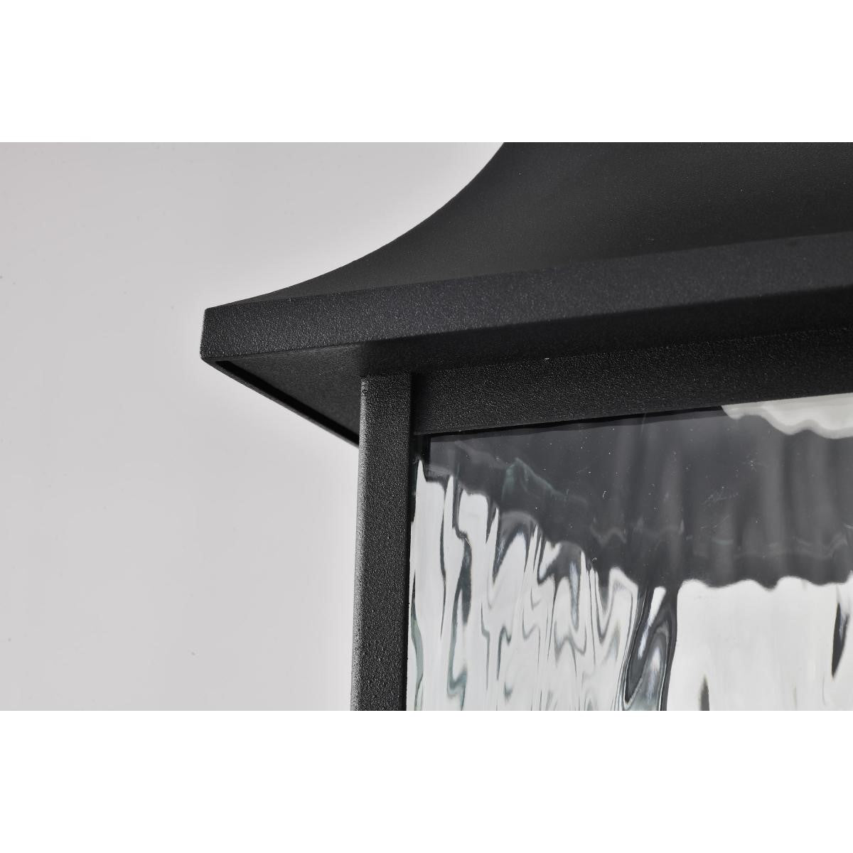 Austen Starfish 17" Smart LED Outdoor Hanging Light, RGBTW, Matte Black Finish - Bees Lighting