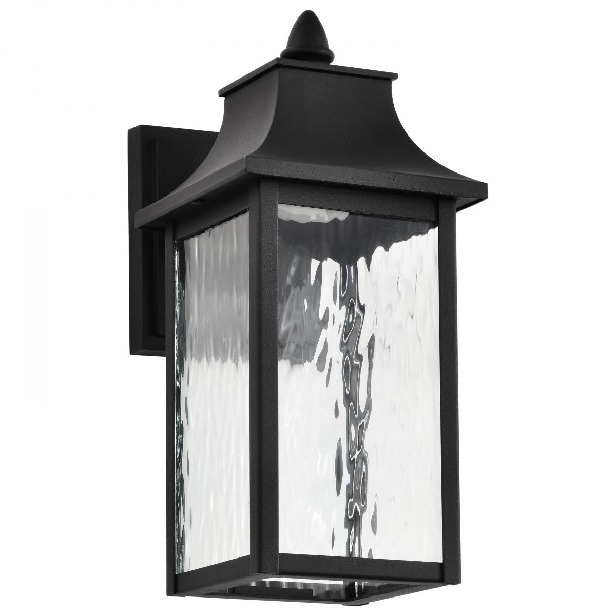 Austen Starfish 13" Smart LED Outdoor Wall Light, RGBTW, Matte Black Finish - Bees Lighting