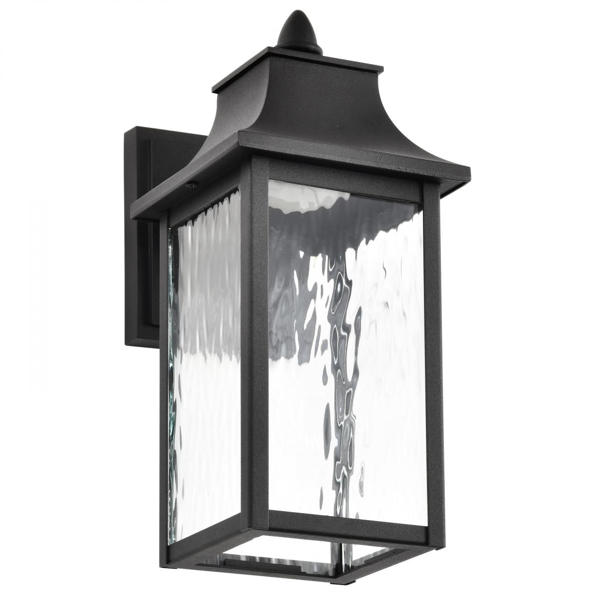 Austen Starfish 13" Smart LED Outdoor Wall Light, RGBTW, Matte Black Finish - Bees Lighting