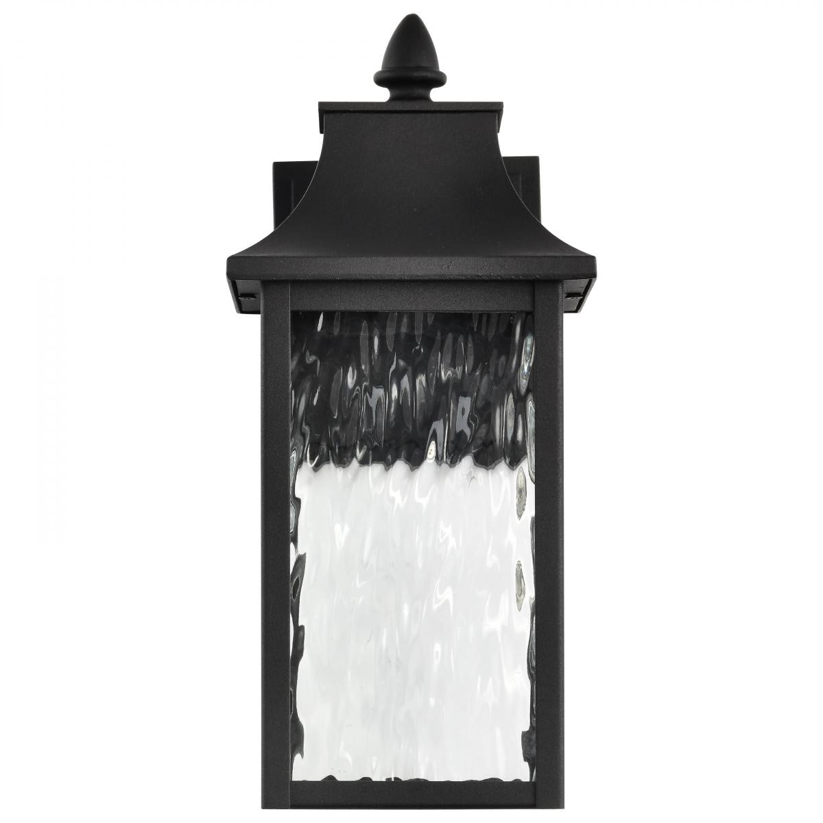 Austen Starfish 13" Smart LED Outdoor Wall Light, RGBTW, Matte Black Finish - Bees Lighting