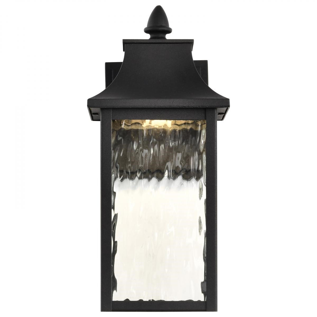 Austen Starfish 13" Smart LED Outdoor Wall Light, RGBTW, Matte Black Finish - Bees Lighting