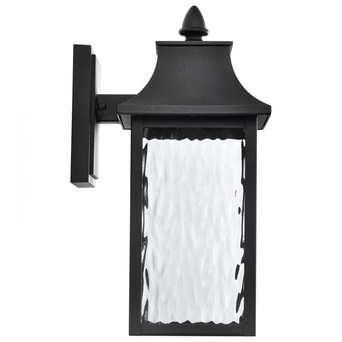 Austen Starfish 13" Smart LED Outdoor Wall Light, RGBTW, Matte Black Finish - Bees Lighting