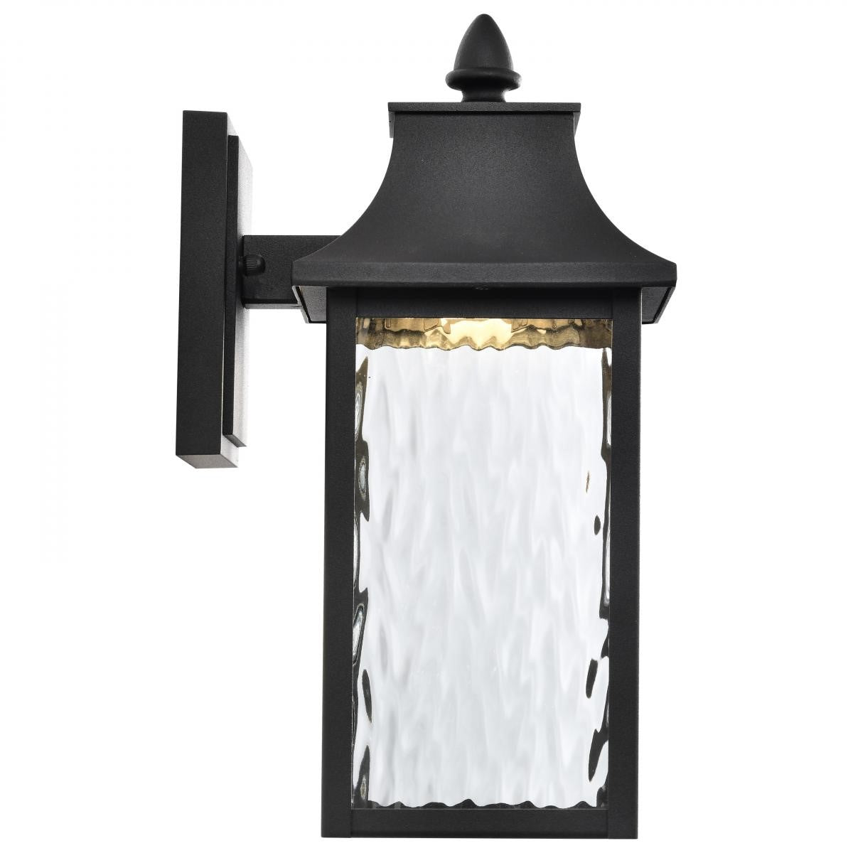 Austen Starfish 13" Smart LED Outdoor Wall Light, RGBTW, Matte Black Finish - Bees Lighting