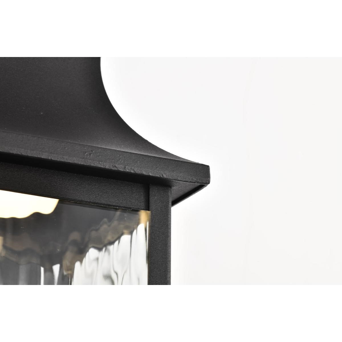 Austen Starfish 13" Smart LED Outdoor Wall Light, RGBTW, Matte Black Finish - Bees Lighting