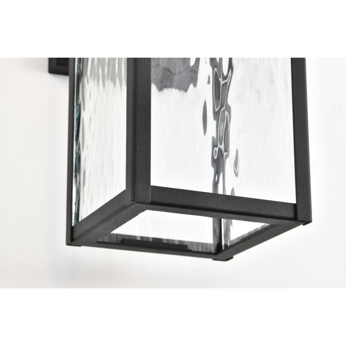 Austen Starfish 13" Smart LED Outdoor Wall Light, RGBTW, Matte Black Finish - Bees Lighting