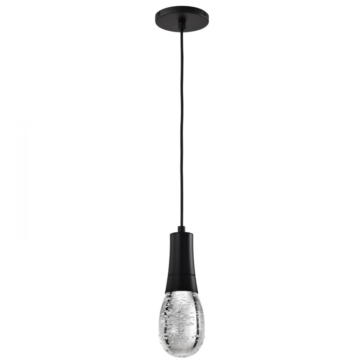 Lacey Starfish 4" Smart LED Pendant, RGBTW, Matte Black Finish - Bees Lighting