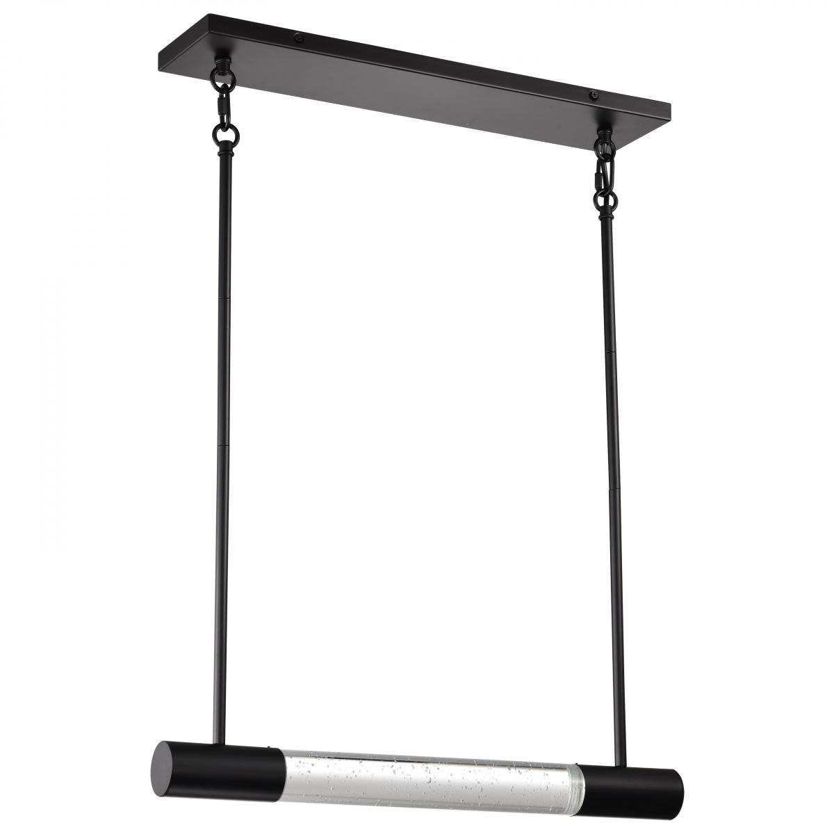 Lacey Starfish 23" Smart LED Island Pendant, RGBTW, Matte Black Finish - Bees Lighting