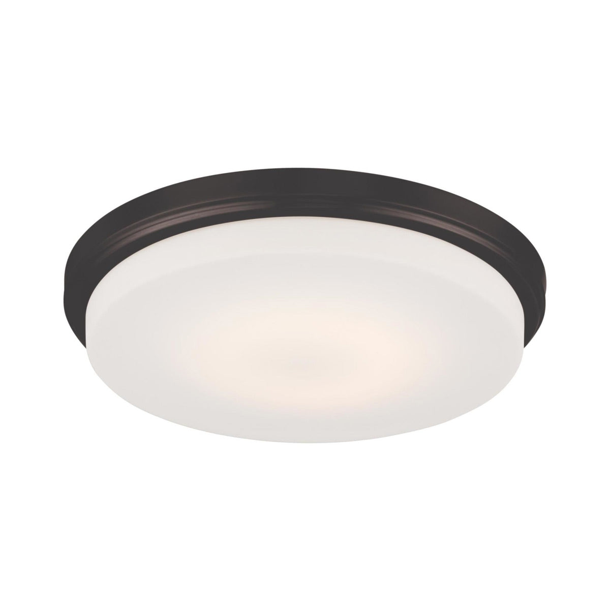 Dale 13 in. LED Flush Mount Light Aged Bronze - Bees Lighting