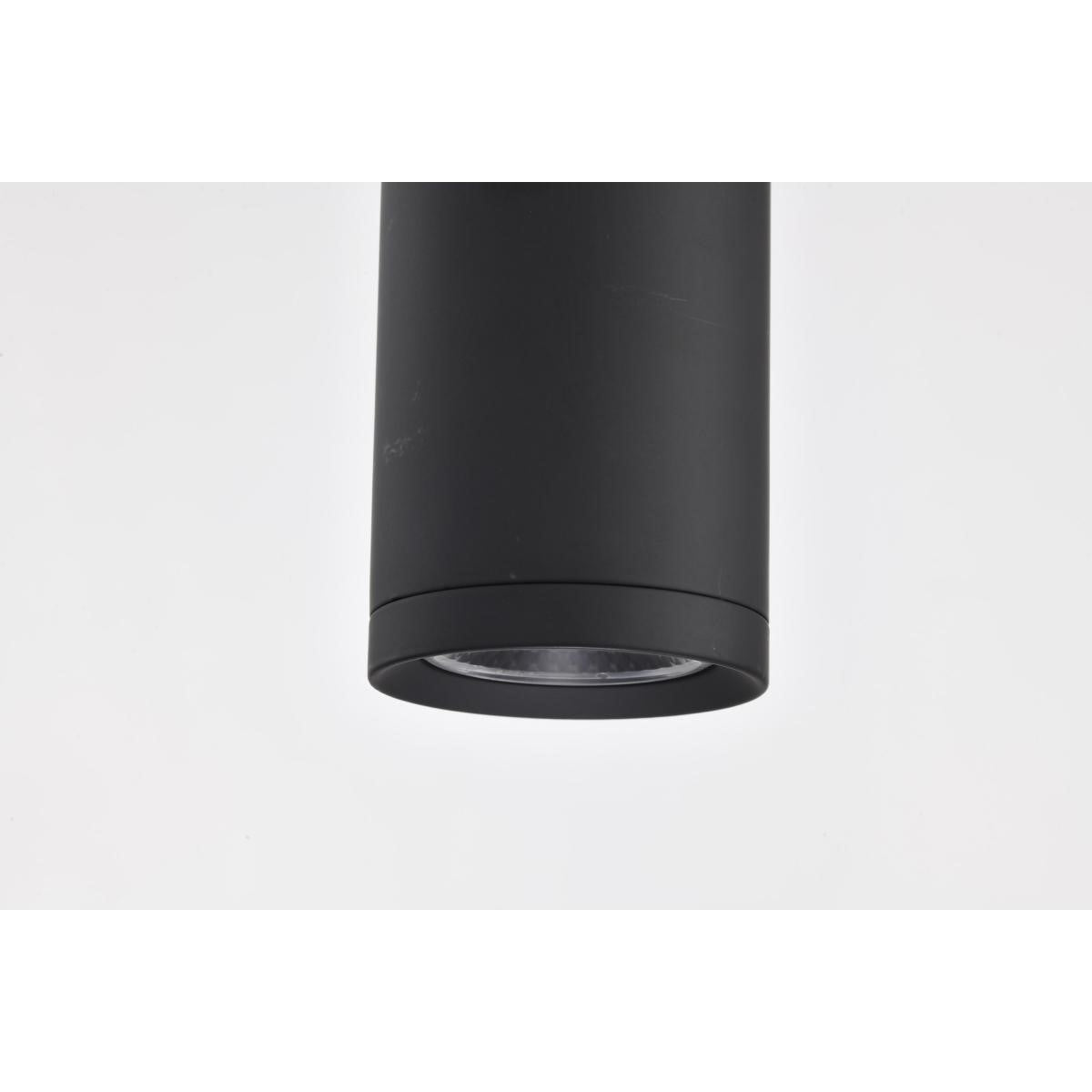 Century 16" LED Pendant Light, Matte Black Finish - Bees Lighting
