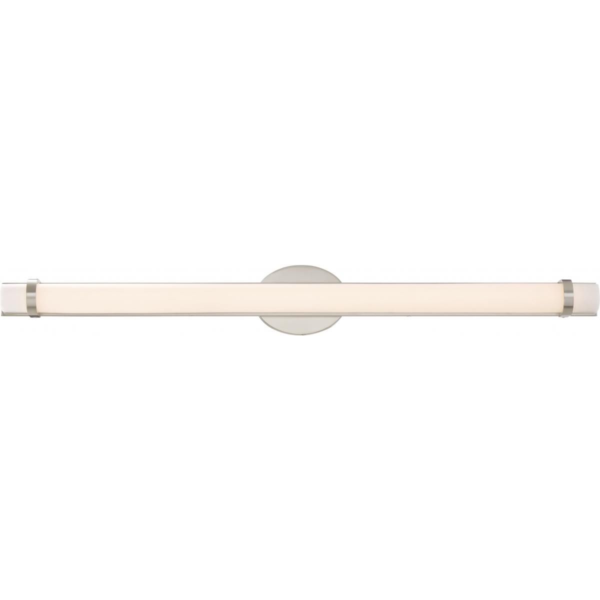 Slice 36 in. LED Vanity Light 3120 Lumens 3000K Nickel Finish - Bees Lighting