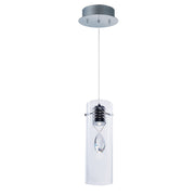 Solitaire 4" LED Mini Pendant, Polished Chrome Finish - Bees Lighting