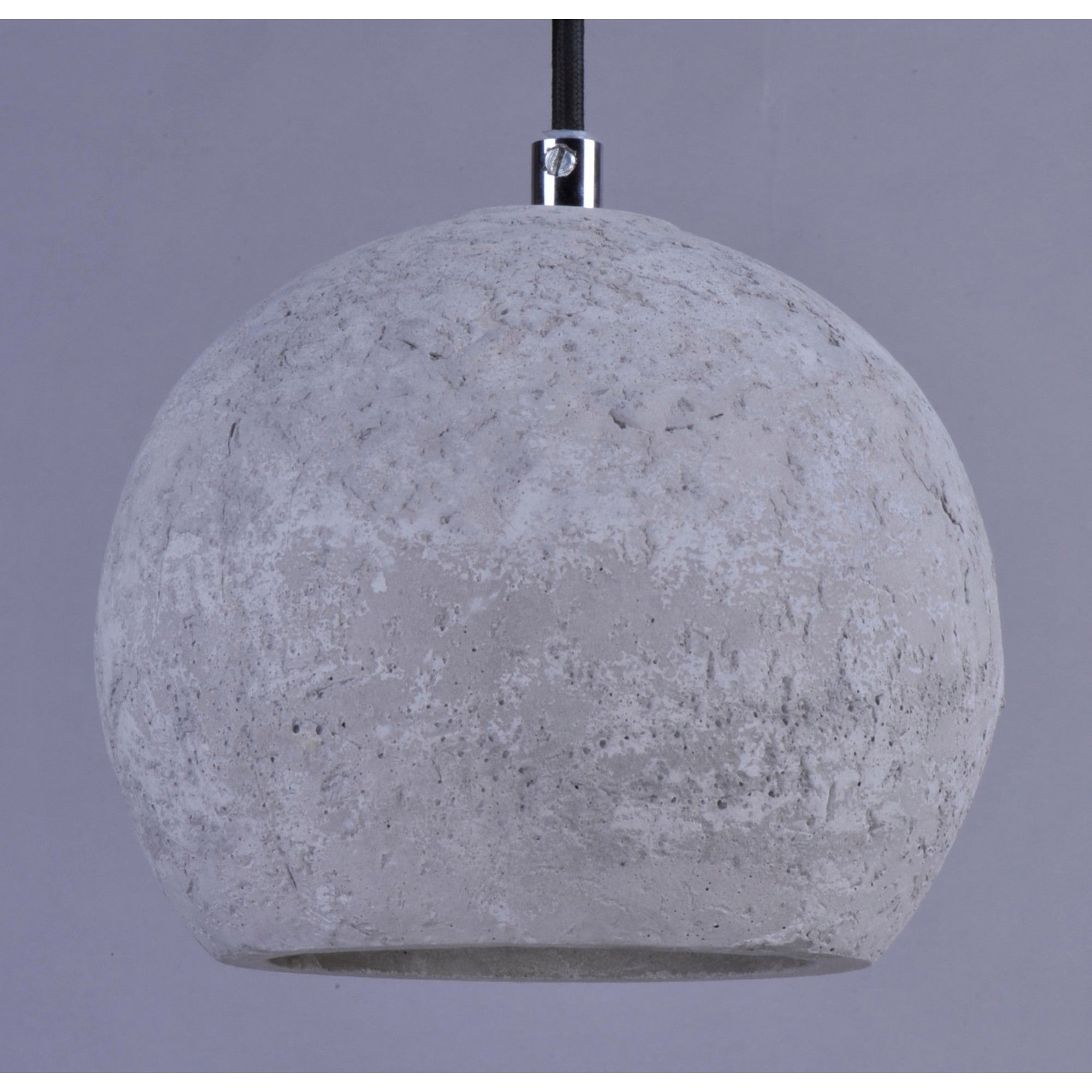 Crete 7" LED Pendant, Polished Chrome Finish