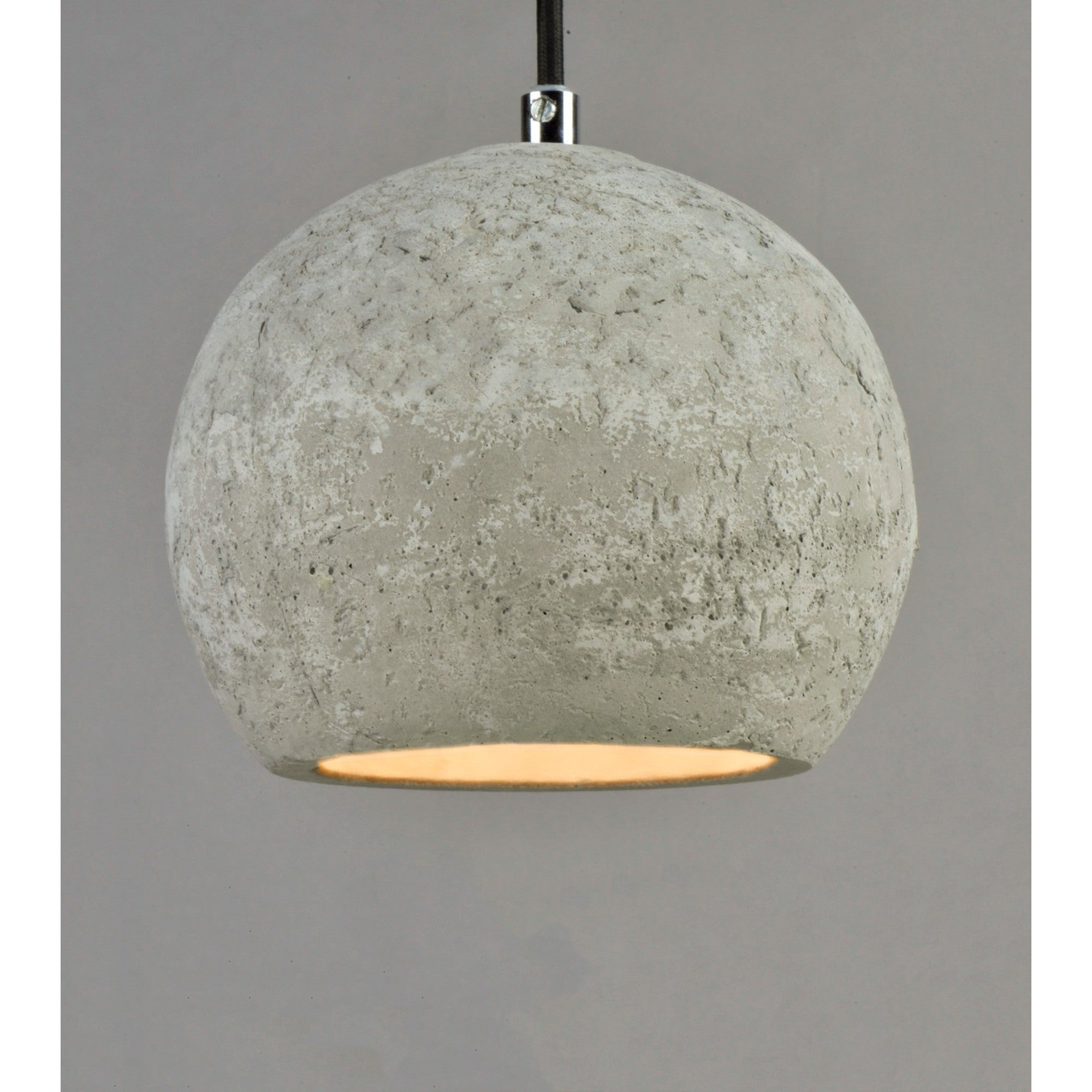 Crete 7" LED Pendant, Polished Chrome Finish - Bees Lighting
