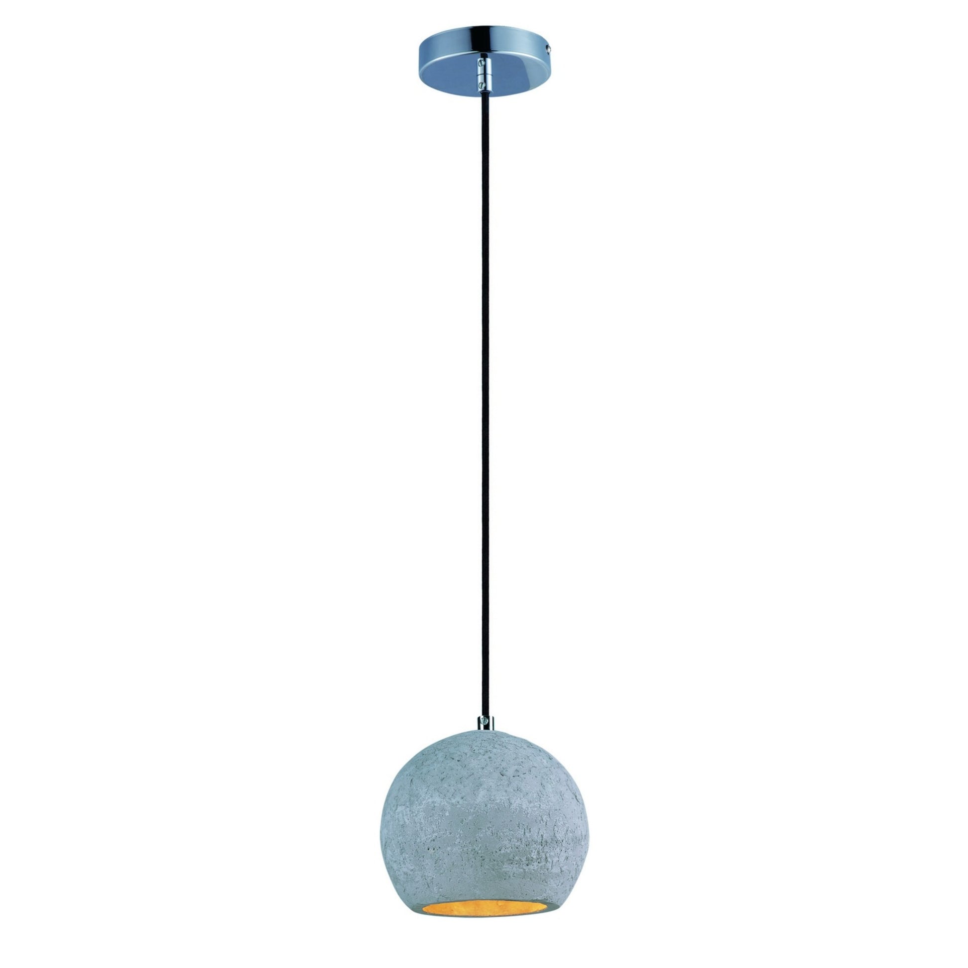 Crete 7" LED Pendant, Polished Chrome Finish - Bees Lighting