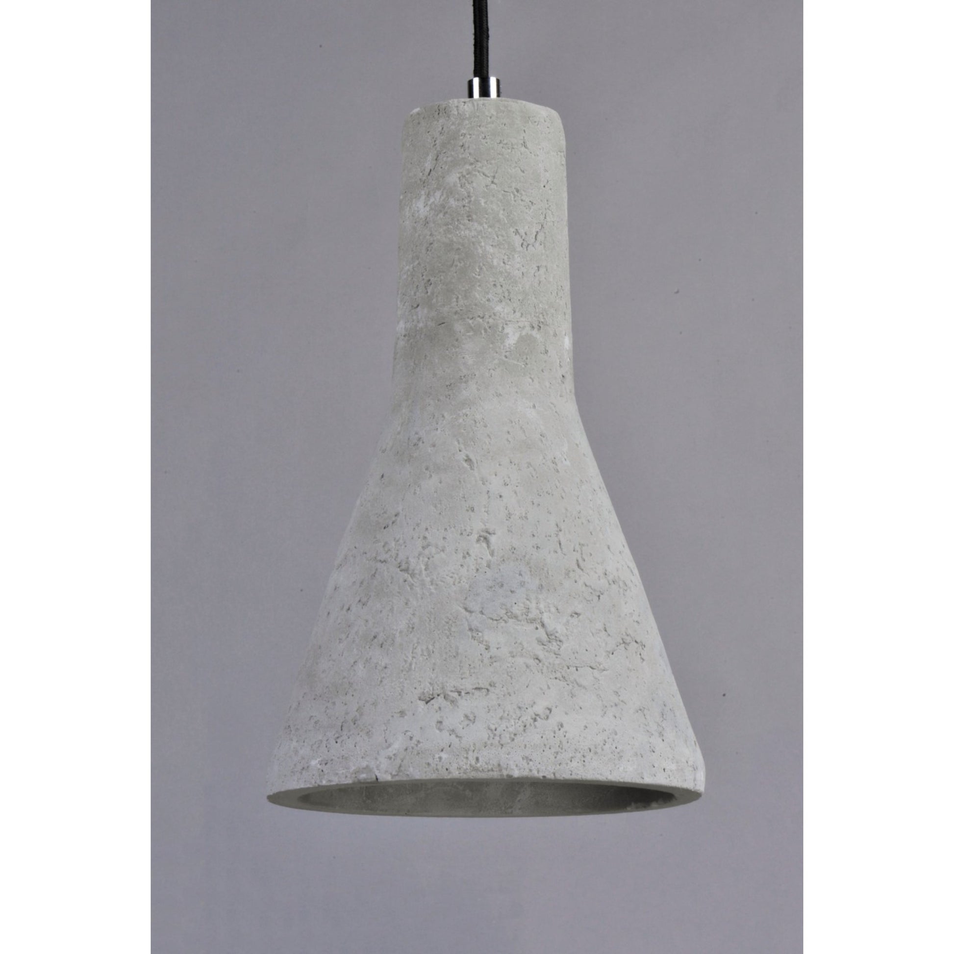 Crete 13" Cone LED Pendant, Polished Chrome Finish - Bees Lighting