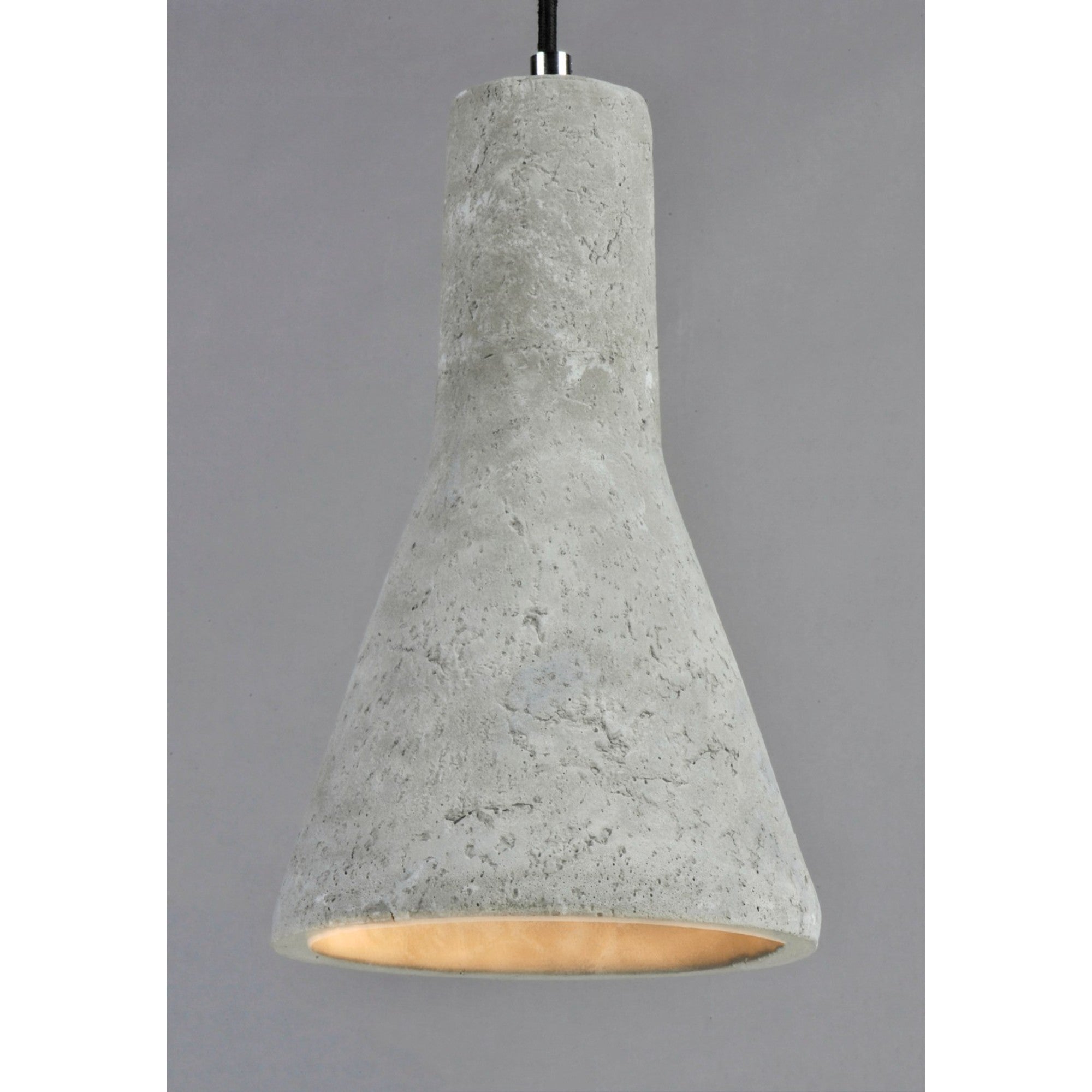Crete 13" Cone LED Pendant, Polished Chrome Finish - Bees Lighting